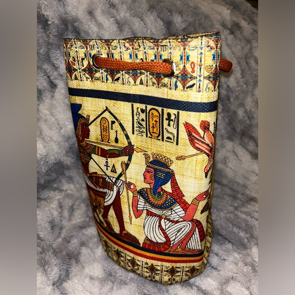 HANDMADE IN EGYPT authentic bucket backpack